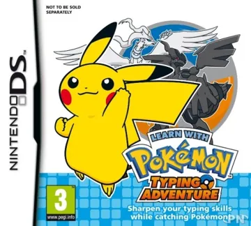 Learn with Pokemon - Typing Adventure (Europe) box cover front